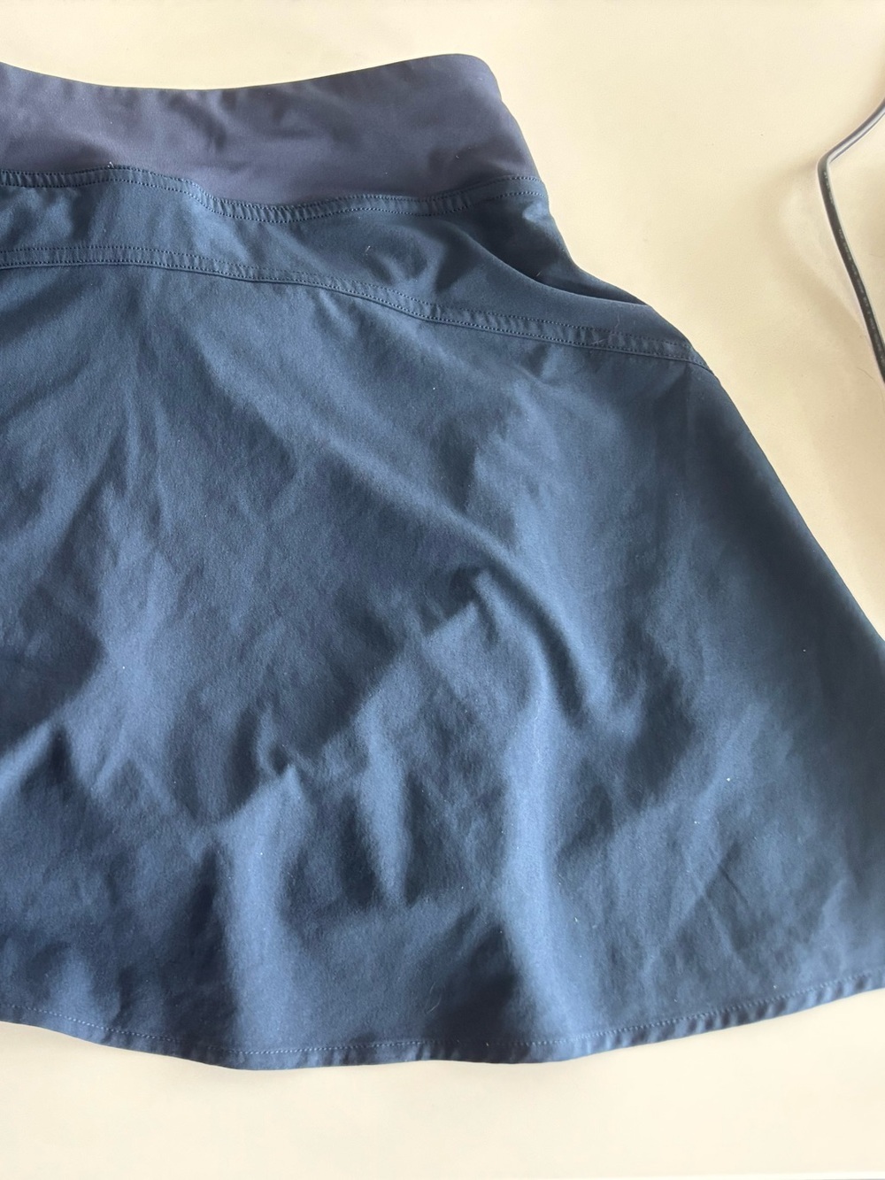 lululemon athletica deep blue circle skater skirt